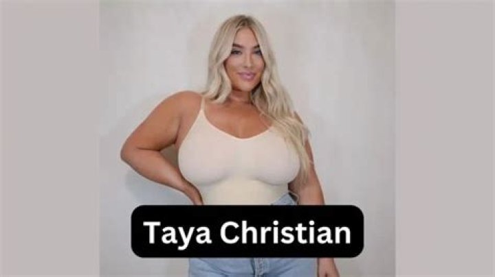 Taya Christian’s Boyfriend: Who is Taya Christian Dating?